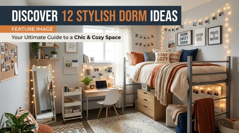 Stylish Dorm Ideas