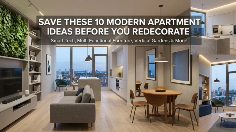 Save These 10 Modern Apartment Ideas Before You Redecorate
