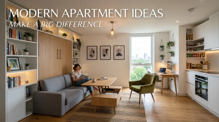 Modern Apartment Ideas Make a Big Difference