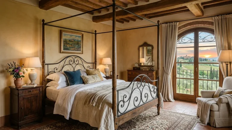 Create an Elegant Tuscan Bedroom at Home