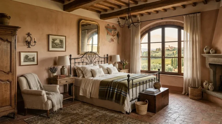 Create an Elegant Tuscan Bedroom at Home