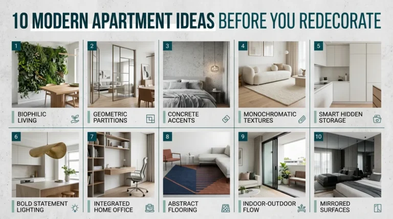 10 Modern Apartment Ideas Before You Redecorate