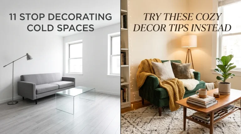 11 Stop Decorating Cold Spaces — Try These Cozy Decor Tips Instead