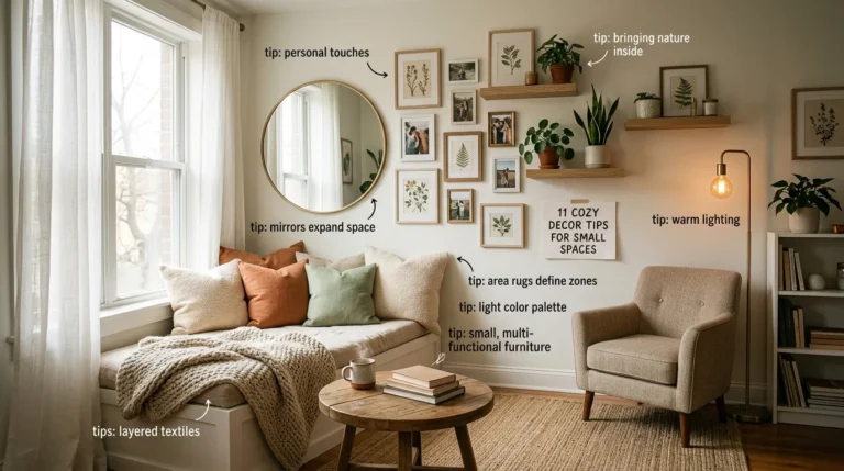 11 These Cozy Decor Tips Are Perfect for Small Spaces