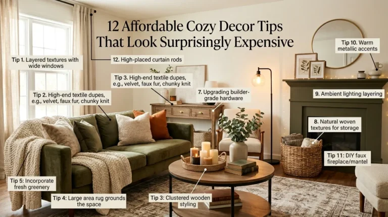 Affordable Cozy Decor Tips That Look Surprisingly Expensive