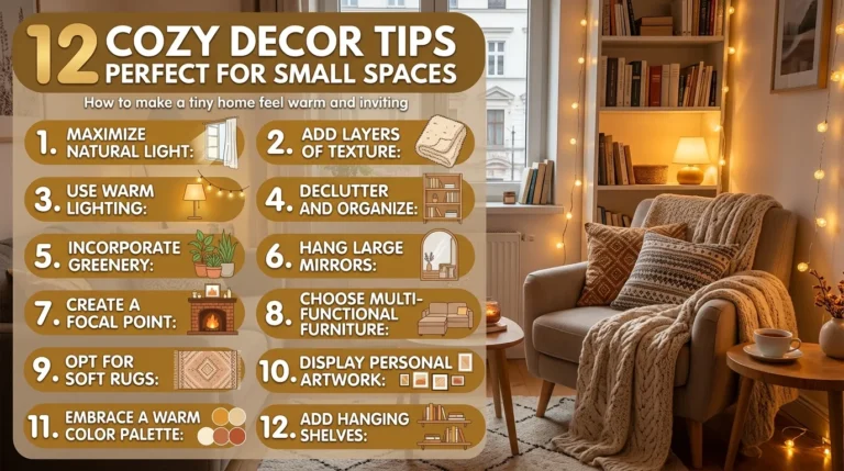 12 These Cozy Decor Tips Are Perfect for Small Spaces