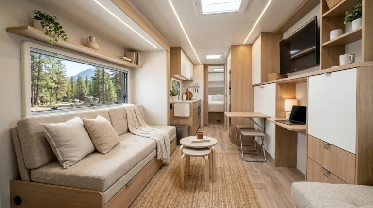 11 Stop Wasting Space — Try These Clever RV Living Room Ideas