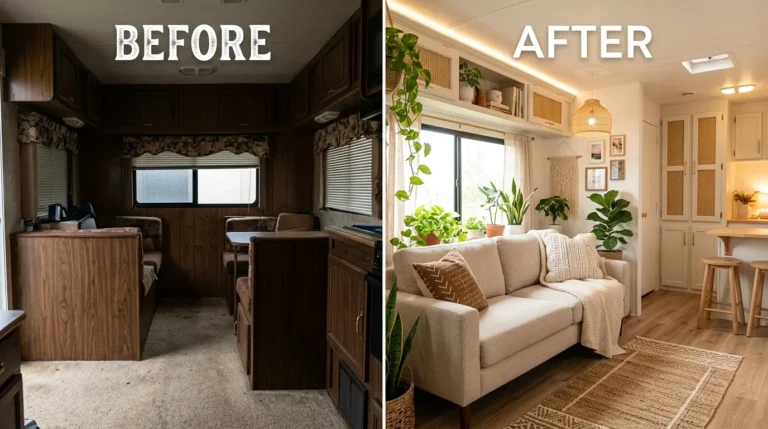 This Is How to Transform Your RV Living Room Easily