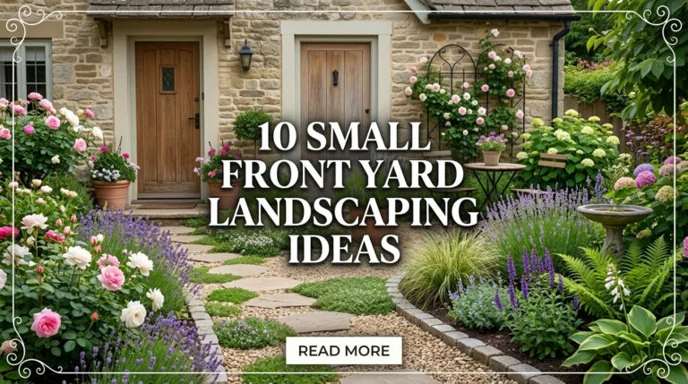 10 Small Front Yard Landscaping Ideas