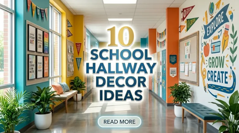 10 School Hallway Decor Ideas
