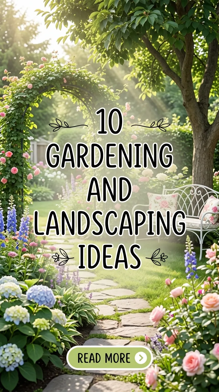 10 Gardening and Landscaping Ideas