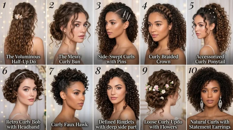 10 Curly Hair Prom Ideas