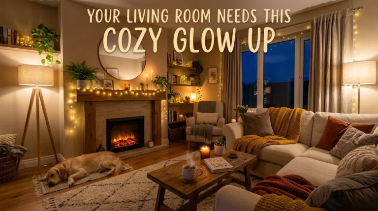 Living Room Needs This Cozy Glow Up