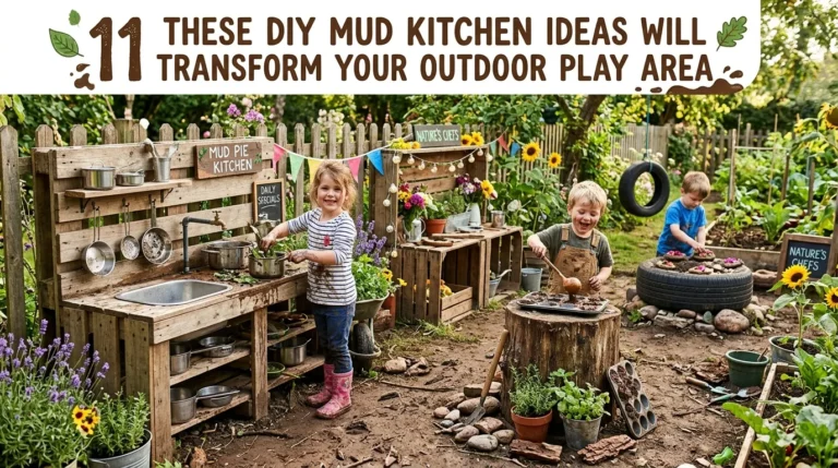 11 These DIY Mud Kitchen Ideas Will Transform Your Outdoor Play Area