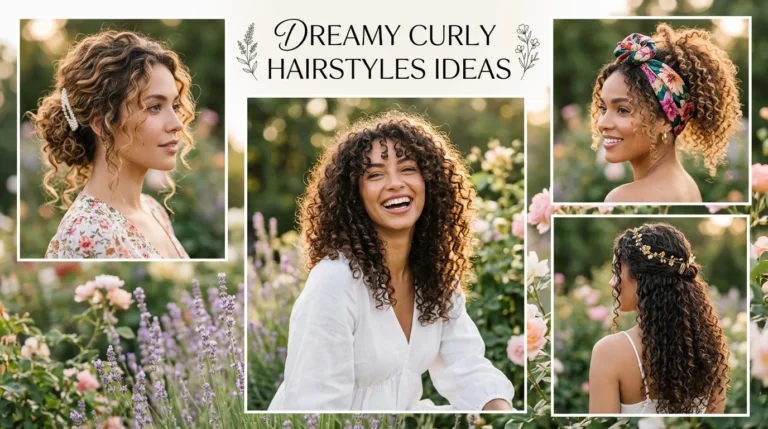 Dreamy Curly Hairstyles Ideas