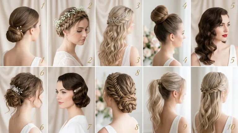 10 Elegant Wedding Hair Ideas