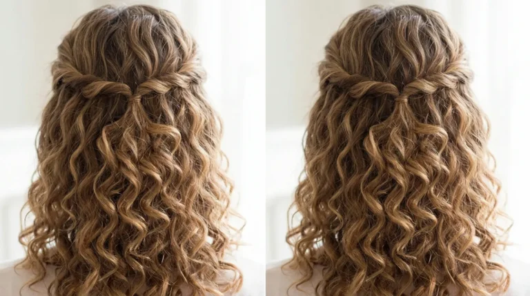 10 Curly Half Up Half Down Ideas