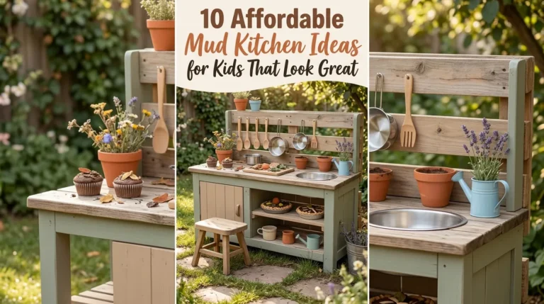 10 Affordable Mud Kitchen Ideas for Kids That Look Great
