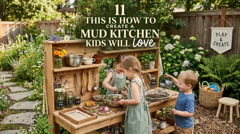 11 This Is How to Create a Mud Kitchen Kids Will Love