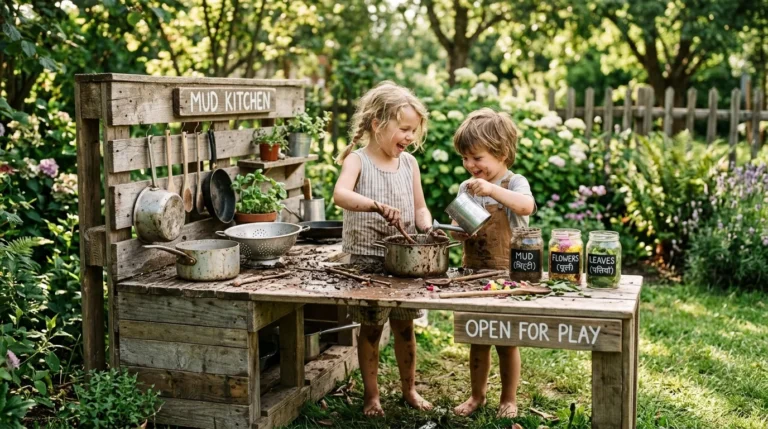 12 Stop Buying Toys — Create a DIY Mud Kitchen for Outdoor Play