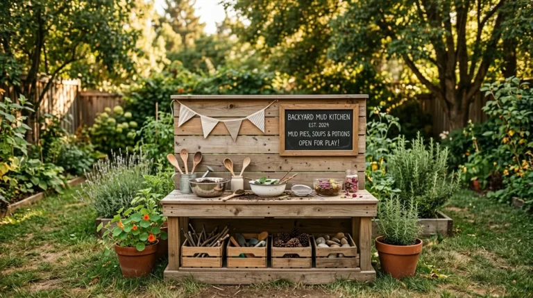 13 Mud Kitchen Ideas You’ll Want to Copy Right Away
