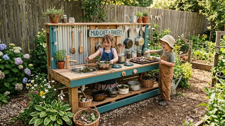 Affordable DIY Mud Kitchen Outdoor Play Ideas That Look Amazing