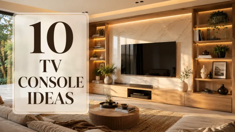 10 TV Console Ideas