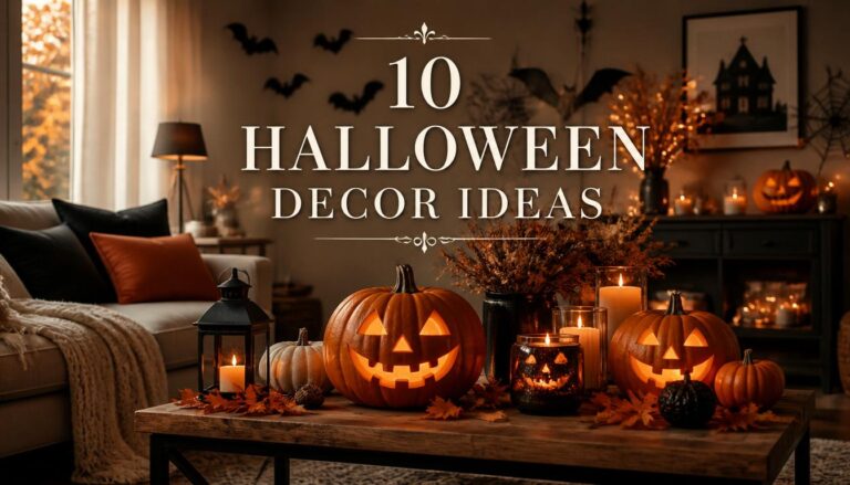 10 Halloween Decor Ideas
