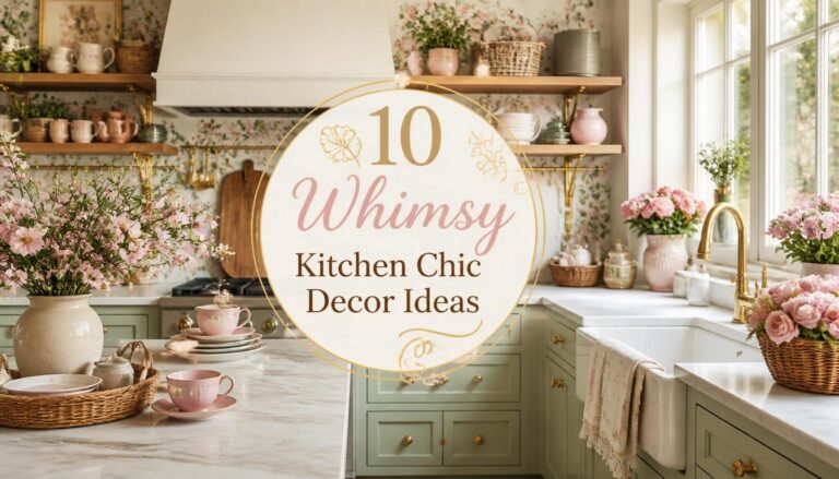 10 Whimsy Kitchen Chic Decor