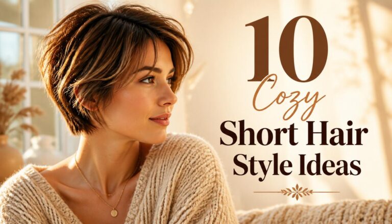 10 Cozy Short Hair Style Ideas