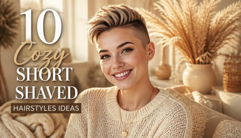 10 Cozy Short Shaved Hairstyles Ideas