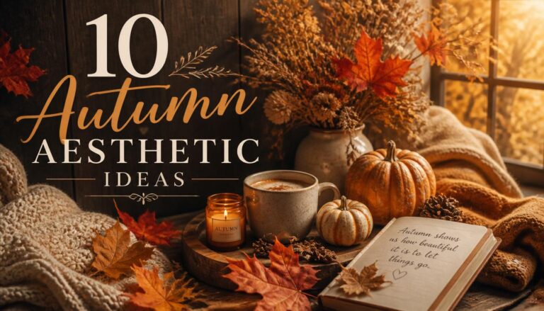 10 Autumn Aesthetic Ideas