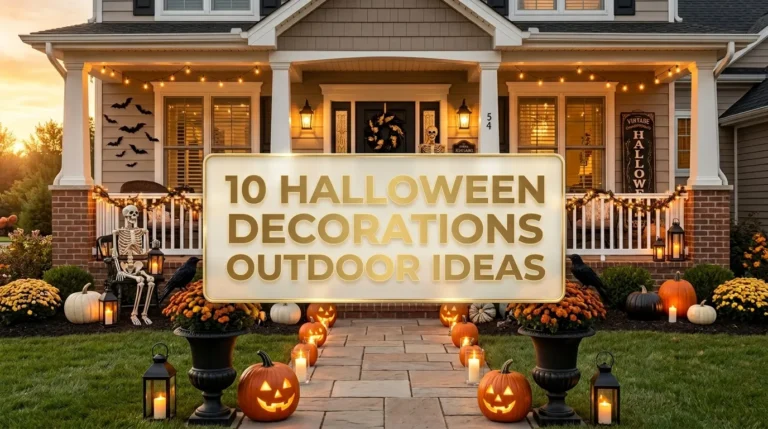 10 Halloween Decorations Outdoor Ideas