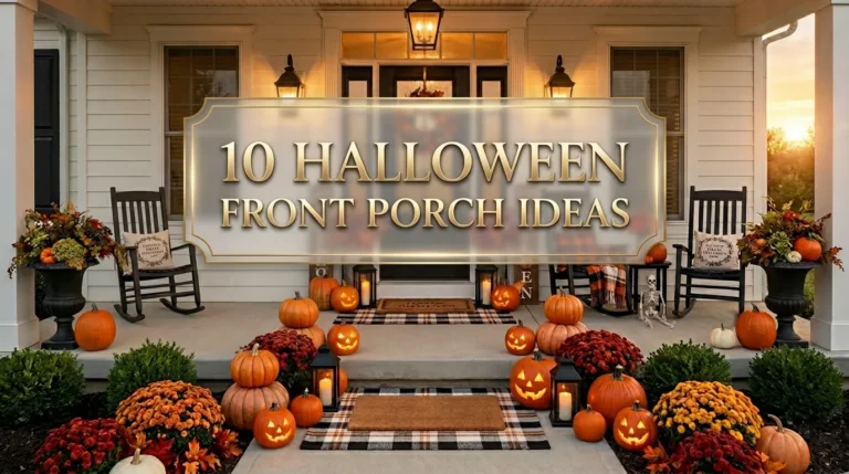 10 Halloween Front Porch Ideas