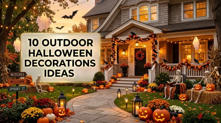 10 Outdoor Halloween Decorations Ideas