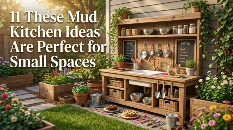 11 These Mud Kitchen Ideas Are Perfect for Small Spaces