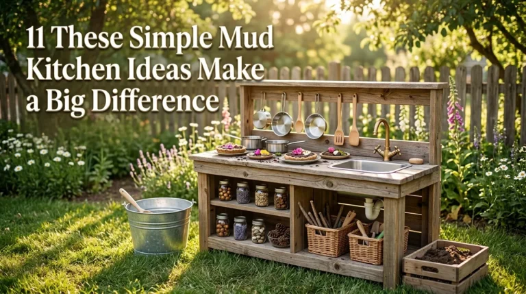 11 These Simple Mud Kitchen Ideas Make a Big Difference