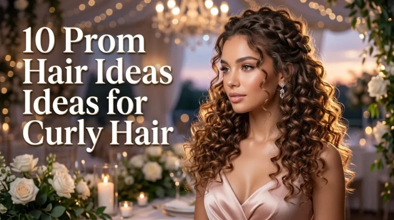 10 Prom Hair Ideas For Curly Hair