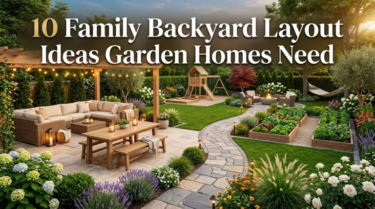 10 Family Backyard Layout Ideas Garden Homes Need