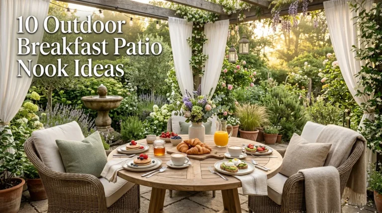 10 Outdoor Breakfast Patio Breakfast Nook Ideas