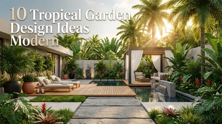10 Tropical Garden Design Ideas Modern