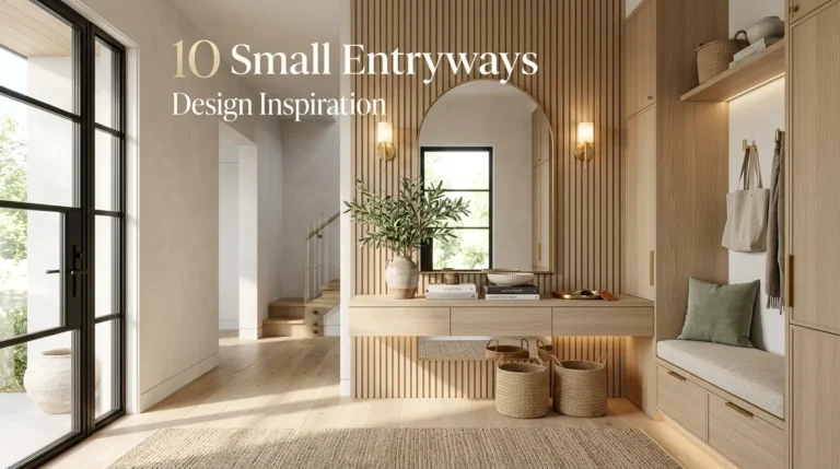 10 Small Entryways Design Inspiration