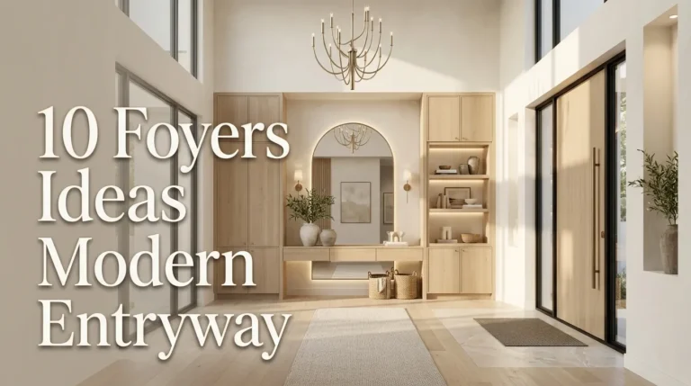 10 Foyers Ideas Modern Entryway