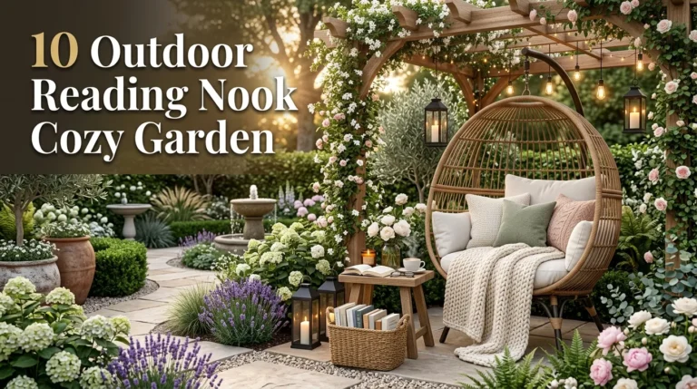 10 Outdoor Reading Nook Cozy Garden