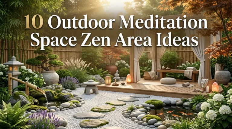 10 Outdoor Meditation Space Zen Area Ideas