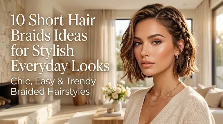 10 Short Hair Braids Ideas for Stylish Everyday Looks