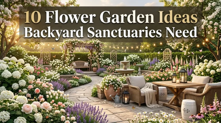 10 Flower Garden Ideas Backyard Sanctuaries Need