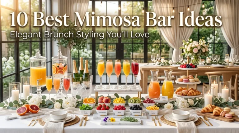 10 Best Mimosa Bar Ideas