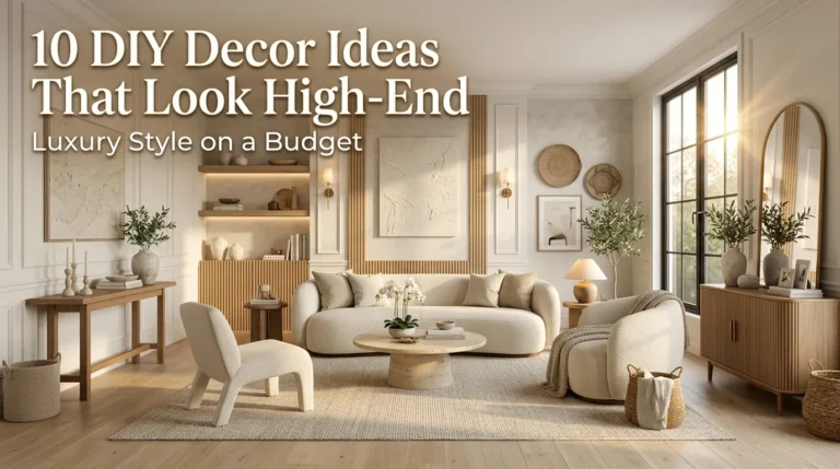 10 DIY Decor Ideas That Look High-End