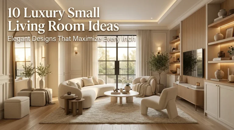 10 Luxury Small Living Room Ideas